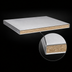 Thumbnail image #5 for John Boos Stainless Steel Countertop, 24-Inch x 25-Inch, 1-1/2-Inch Thick, No Backsplash