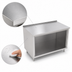 Thumbnail image #4 for John Boos 36 x 36 Inch Open Front Cabinet Base Work Table with 16-Gauge 300 Series Stainless Steel Top and 1-1/2 Inch Rear Riser