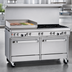 Thumbnail image #4 for 60-Inch Commercial Gas Restaurant Range with 6 Burners, 24-Inch Griddle/Broiler, Standard Oven and Cabinet Base