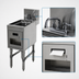 Thumbnail image #4 for Advance Tabco Prestige Supreme Underbar Hand Sink with Soap and Towel Dispensers, Deck Mount Faucet, 12 x 25 Inch
