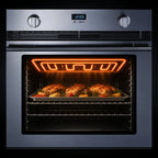 Thumbnail image #5 for Summit Commercial Summit Appliance SGWOGD30 30-Inch Natural Gas Convection Wall Oven, Built-In, Stainless Steel, 3.0 Cu. Ft.