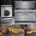 Thumbnail image #4 for Southbend (Middleby) Ultimate 4603AD-4T 60-Inch Gas Range with 2 Star/Sauté Burners, 48-Inch Thermostatic Griddle, Standard & Convection Ovens
