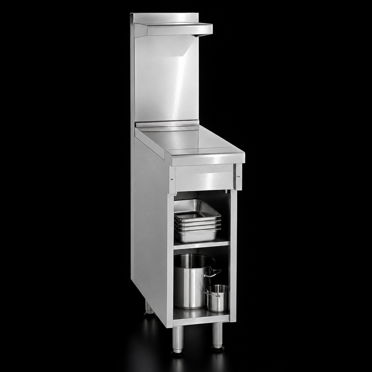 Product image #4 for Imperial Pro Series 18-Inch Range Match Spreader Cabinet with Open Base and Bottom Shelf