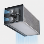 Thumbnail image #4 for Berner Industrial IDC14-2072A-1 Unheated Direct-Drive Air Curtain, 72-Inch, Dual 1 HP Motors, Up to 14-Ft Openings