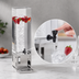 Thumbnail image #4 for Cal-Mil Squared 3-Gallon Single Beverage Dispenser with Ice Chamber, Spigot, and Drip Tray