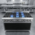 Thumbnail image #3 for Titan JTRH-10 Heavy Duty 60-Inch 10-Burner Gas Range with Cabinet Base