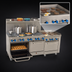 Thumbnail image #4 for Comstock-Castle 60-Inch Gas Range with 4 Open Burners, 36-Inch Griddle and 2 Standard Ovens
