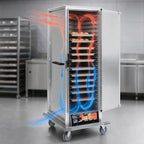 Thumbnail image #4 for Eagle Group Panco HPFNLSI-RC2.25 Full-Size Insulated Heated/Proofing Cabinet, Digital Humidity Controls, Polycarbonate Door, 12-Pan Capacity
