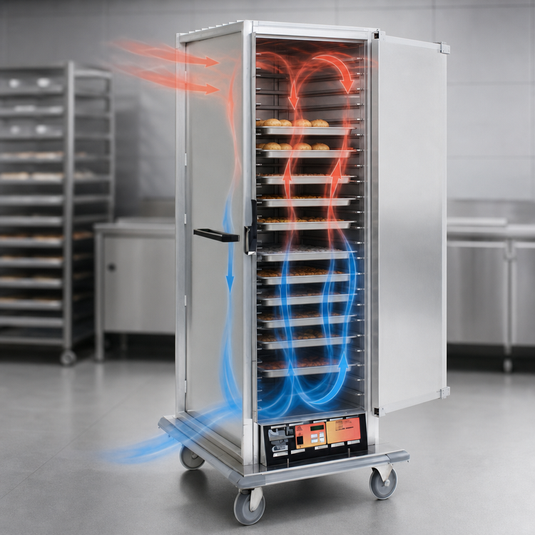 Product image #4 for Panco HPFNLSI-RC2.25 Full-Size Insulated Heated/Proofing Cabinet with Polycarbonate Door