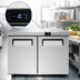 Thumbnail image #5 for Atosa Two-Section Undercounter Reach-In Freezer, 8.7 Cu. Ft., Solid Doors