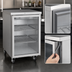 Thumbnail image #4 for Beverage-Air 24-Inch Single-Section Glass Door Back Bar Cooler, 7.66 Cu. Ft., Stainless Steel