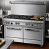 Thumbnail image #4 for Southbend Ultimate 48-Inch Gas Restaurant Range with 4 Burners, 24-Inch Charbroiler, and 2 Space Saver Ovens