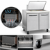 Thumbnail image #4 for Continental Refrigerator Mighty Top SW36N12M 36