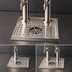 Thumbnail image #4 for Micro Matic USA Surface-Mount Platform Drip Tray for 1 to 2 Faucets, Polished Stainless Steel