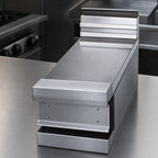Thumbnail image #4 for Jade Range (Middleby) Titan JMPR-6 Heavy-Duty 6-Inch Modular Spreader Plate with Solid Plate Shelf, Stainless Steel
