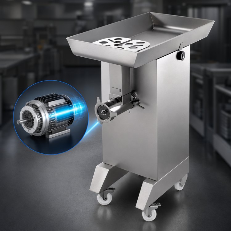 Product image #4 for Univex MG32 Floor Model Meat Grinder, 4 HP, 208-240V, 3-Phase, 2,425 lb/hr