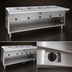 Thumbnail image #4 for Spec-Master HT6CB-240 Six Well Electric Hot Food Table with Enclosed Base