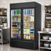 Thumbnail image #4 for True Two-Section Pass-Through Glass Door Merchandiser Refrigerator