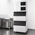 Thumbnail image #4 for Hoshizaki KM-1900SWJ3 Stackable Crescent Cuber Ice Maker, Water-Cooled, 1,880 lb/Day, 208-230V, 3-Phase