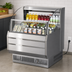 Thumbnail image #4 for Turbo Air TOM-30SS-N Horizontal Open Front Display Merchandiser, 4.7 Cu. Ft., Stainless Steel, Self-Contained R290 Refrigeration