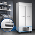 Thumbnail image #5 for Beverage-Air Horizon Series Two-Section Reach-In Freezer with Solid Lockable Doors, 35.08 Cu. Ft., Stainless Steel, Self-Contained