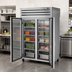 Thumbnail image #4 for True SPEC SERIES Two-Section Pass-Thru Reach-In Refrigerator with Stainless Steel Front Doors and Glass Rear Doors