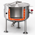 Thumbnail image #4 for Cleveland Range Short Series 80-Gallon Direct Steam Jacketed Kettle with Full Steam Jacket and Tri-Leg Base