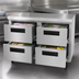 Thumbnail image #4 for Hoshizaki Steelheart UR48B-D4 48-Inch Two-Section Undercounter Drawer Refrigerator