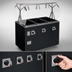 Thumbnail image #4 for Vollrath 2-Series Affordable Portable Deluxe 4-Well Mobile Hot Food Station with Breath Guard