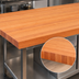 Thumbnail image #4 for Boos Block American Cherry Edge Grain Kitchen Countertop, 144 x 32 x 3 Inch, Varnique Finish