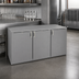 Thumbnail image #4 for Glastender CP1RL60 Pass-Thru Back Bar Cooler, 60-Inch, 3-Section, Remote Refrigeration, Low Profile