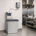 Thumbnail image #4 for Follett Vision VU155N0RL 150 lb. Low Profile Ice and Water Dispenser with Right Side Lever Dispense