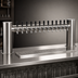 Thumbnail image #4 for Krowne Max-H Style Two-Column 14-Faucet Glycol-Cooled Countertop Beer Tower, Brushed Stainless Steel