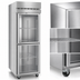 Thumbnail image #4 for Hoshizaki Steelheart One-Section Half-Height Glass Door Reach-In Refrigerator, 23.1 Cu. Ft., Top-Mounted Self-Contained