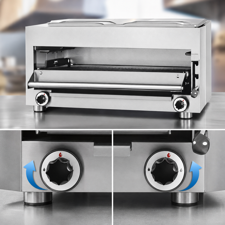 Product image #4 for Garland Master Series 34-Inch Gas Countertop Infrared Salamander Broiler