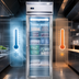 Thumbnail image #4 for Designer Line D1FSNGD One-Section Full-Height Glass Door Reach-In Display Freezer