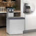 Thumbnail image #4 for Follett Vision VU155N0RP 150 lb. Low Profile Push Button Ice and Water Dispenser
