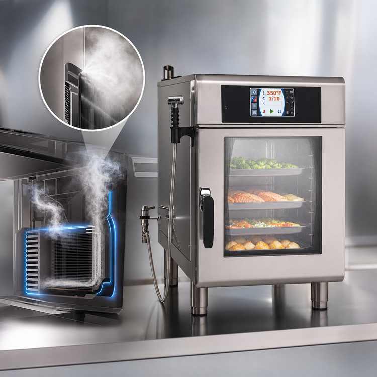 Product image #4 for Alto-Shaam CT Express CombiTherm CTX4-10E Electric Boilerless Countertop Combi Oven
