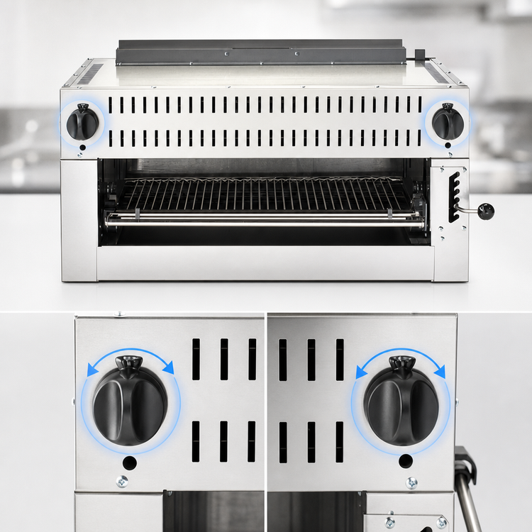 Product image #5 for Vulcan 36-Inch LP Gas Heavy-Duty Infrared Salamander Broiler