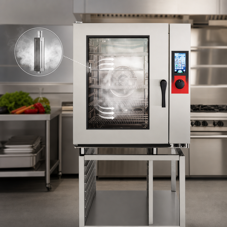 Product image #4 for Vulcan TCM Series 10-Level Full-Size Gas Boilerless Combi Oven