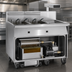 Thumbnail image #4 for Imperial 4-Tank Electric Floor Fryer with Built-In Filter System, 50 lb. Capacity Each