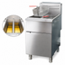 Thumbnail image #5 for IKON Cooking Split Pot Natural Gas Commercial Deep Fryer, 40 lb. Per Tank, Millivolt Controls