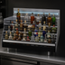 Thumbnail image #4 for Glastender Free-Standing Underbar Liquor Steps, 36 Inch W x 24 Inch D, 4-Step Stainless Steel Display