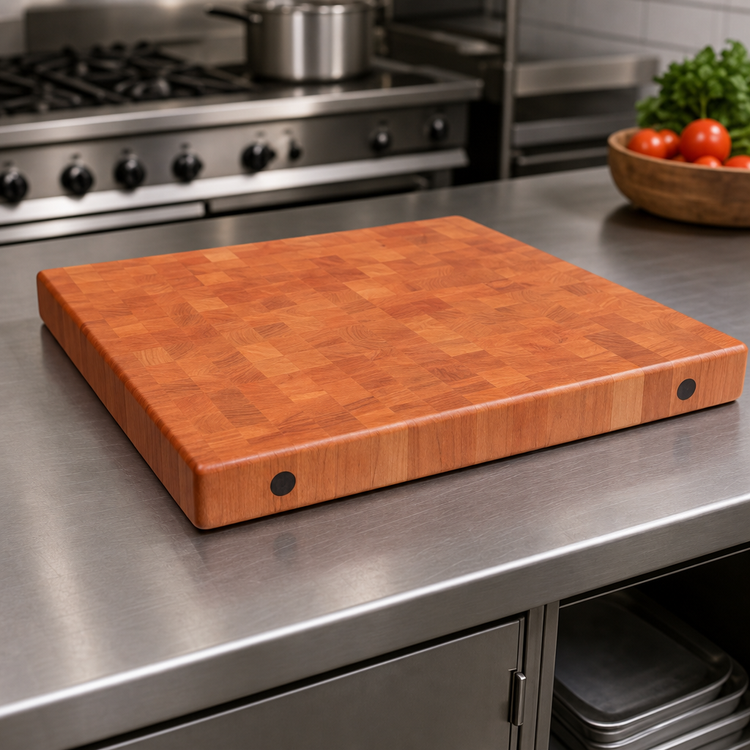 Product image #4 for Boos Block End Grain American Cherry Island Countertop, 24 x 25 x 3 Inches