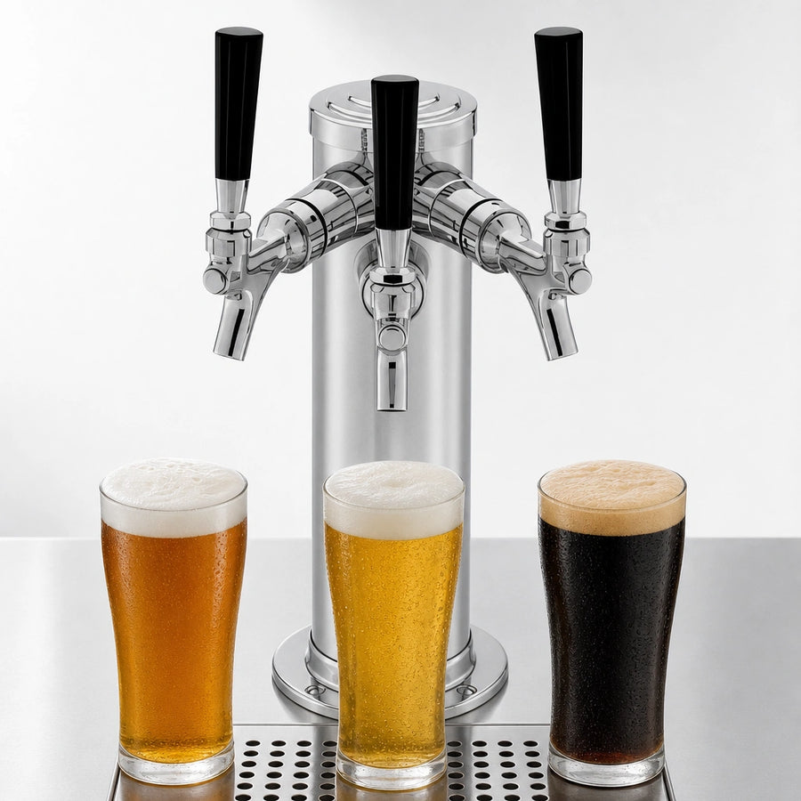 Three-Faucet Capacity