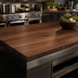 Thumbnail image #4 for Boos Block American Black Walnut Edge Grain Kitchen Countertop, 120 x 36 x 1-1/2 Inch, Varnique Finish