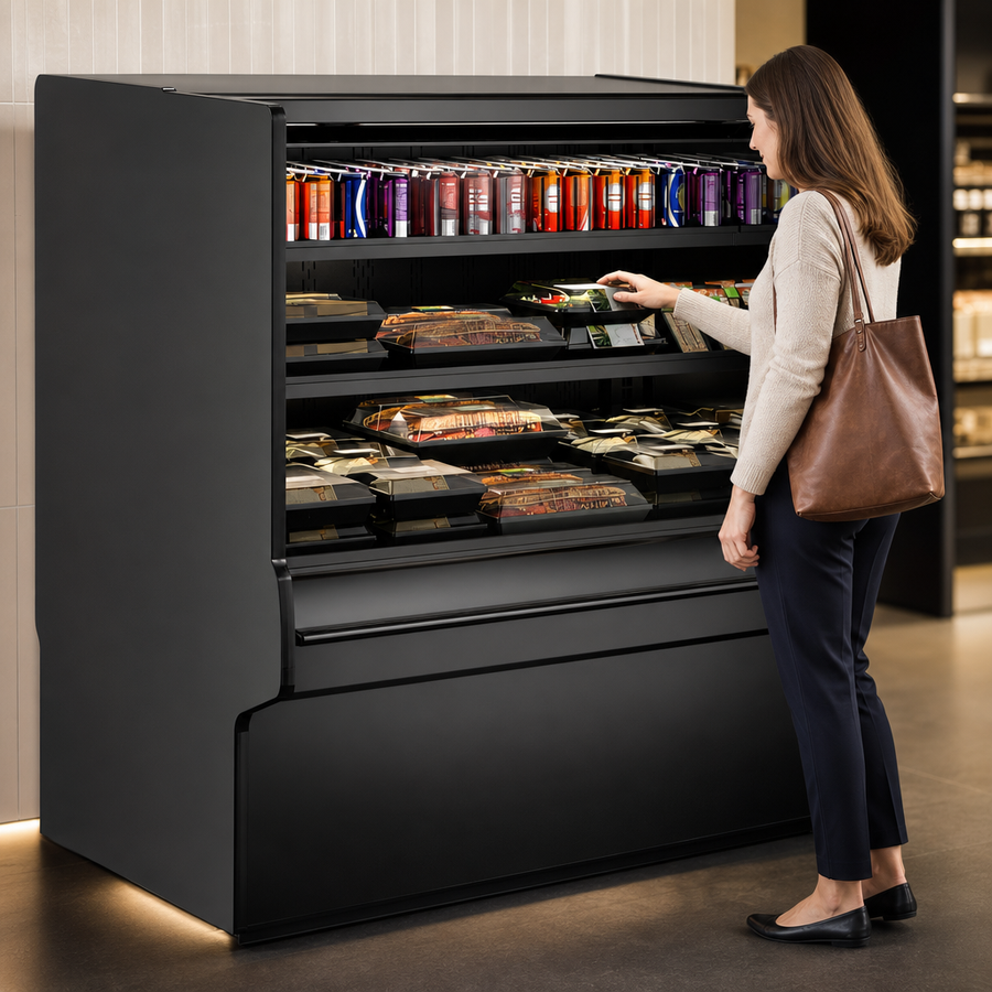 Open-Front Self-Service Design