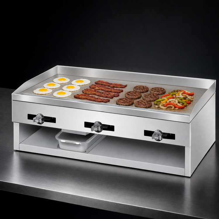Product image #4 for Comstock-Castle 1040 40-Inch Countertop Gas Griddle with 1/2-Inch Smooth Steel Plate