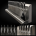 Thumbnail image #4 for Perlick 15-Faucet Wall-Mount Glycol-Cooled Modular Draft Beer Dispensing Tower, Rear Lead-Out