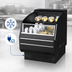 Thumbnail image #5 for Turbo Air Low-Profile Horizontal Open Display Merchandiser, 5.1 Cu. Ft., Self-Contained Refrigeration, Black